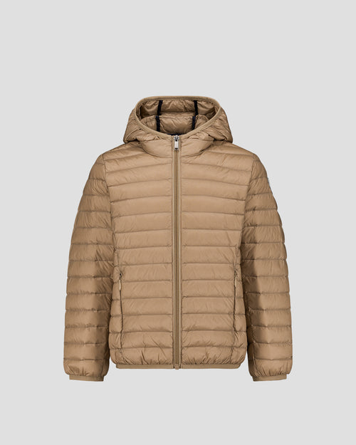 Doudoune légère à capuche enfant Beige Hugo - JOTT - 2