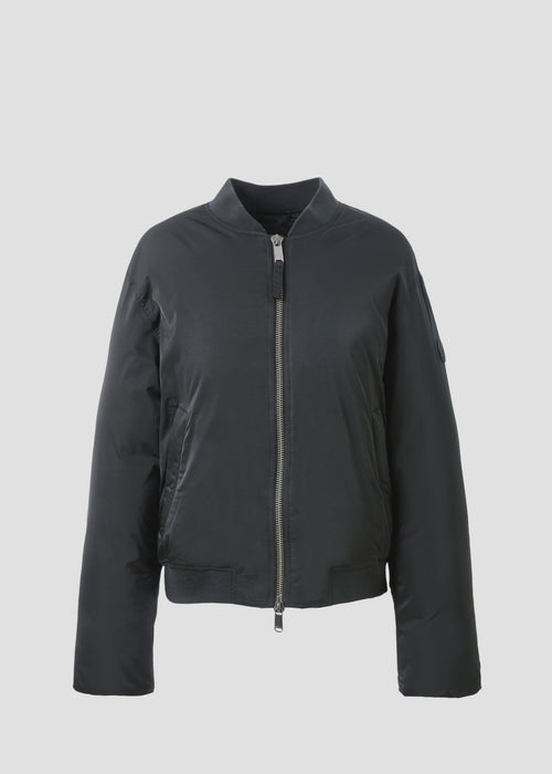 Bomber satin Noir Inael - JOTT - 2