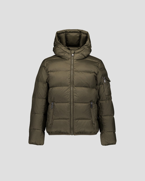 Doudoune enfant à capuche Grand Froid Army Kazan - JOTT - 1