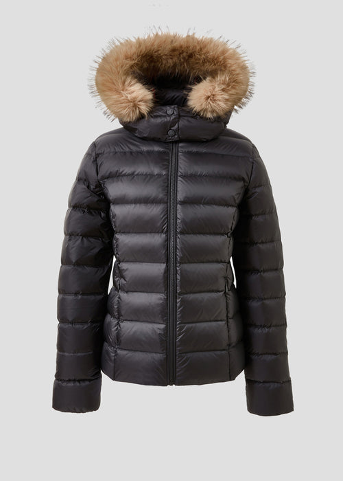 Doudoune à capuche Grand Froid Noir Luxe - JOTT - 2