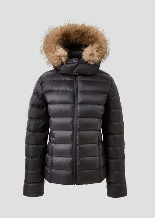 Doudoune à capuche Grand Froid Noir Luxe - JOTT - 2