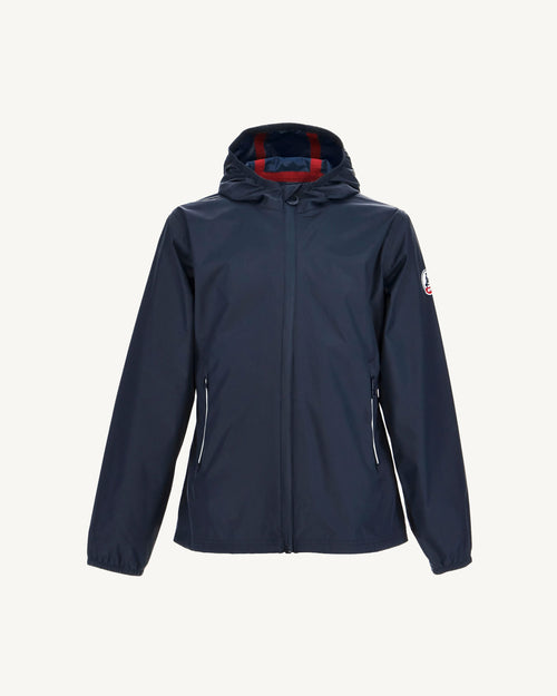 Veste imperméable à capuche enfant Marine Madeira