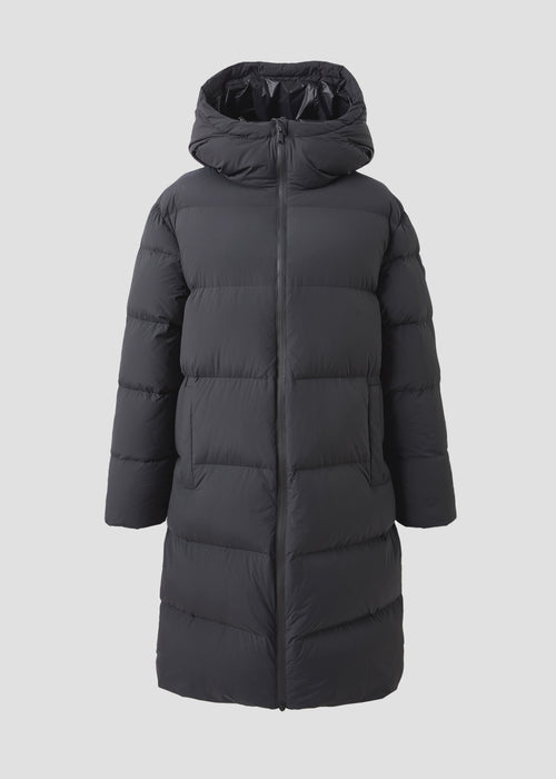 Doudoune longue oversize Noir Mikkeli - JOTT - 2