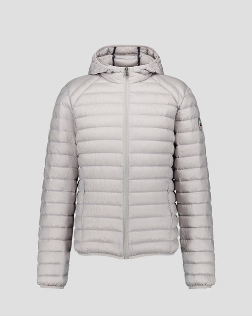Doudoune légère à capuche Gris glace Nico - JOTT - 2