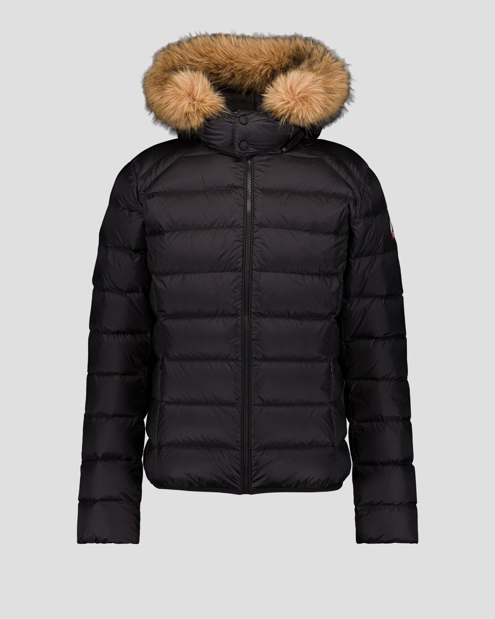 Down jacket with hood GREAT COLD Noir Prestige - JOTT