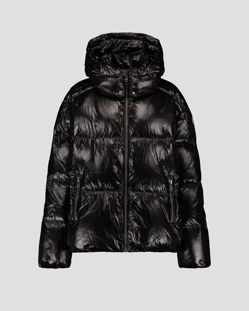 Doudoune Grand Froid puffer Noir Quinn shiny - JOTT - 2