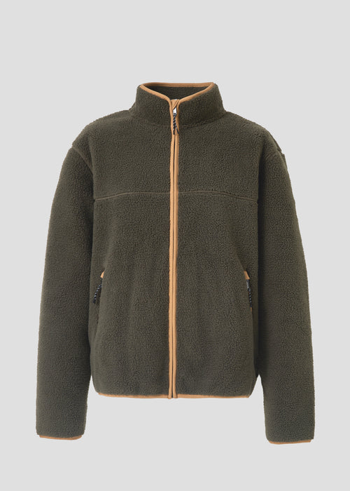 Veste polaire zippée Army foncé Raphy - JOTT - 2