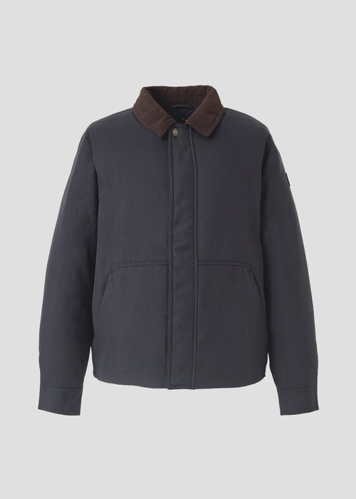 Blouson bi-matière Noir Rico - JOTT - 2