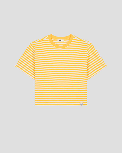 Top éponge Jaune abeille rayé Silica stripe - JOTT - 2