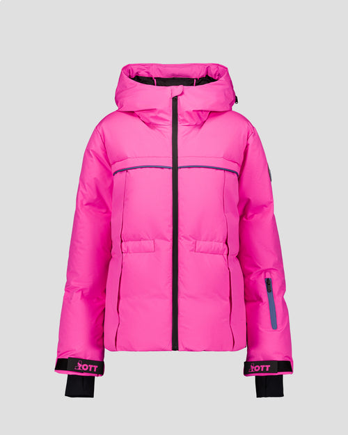 Veste de ski Grand froid Rose électrique Soldanelle - JOTT - 3