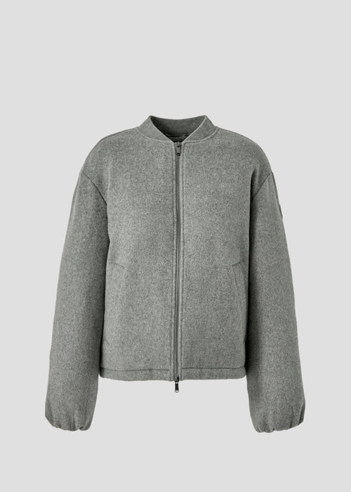 Bomber laine Gris chiné Solna - JOTT - 3