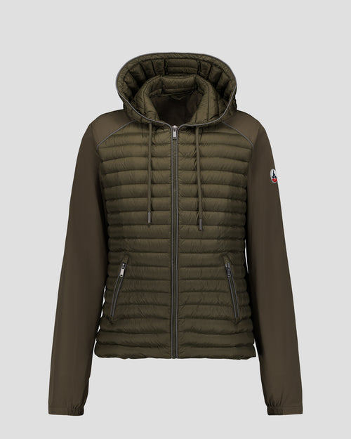 Doudoune bi-matière Army Stride - JOTT - 2