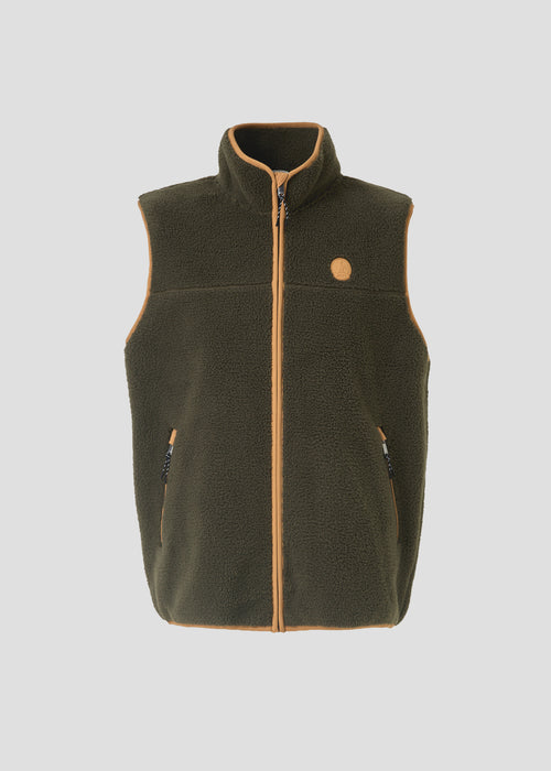 Veste polaire sans manches Army foncé Tobias - JOTT - 2
