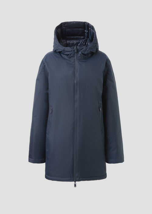 Doudoune longue réversible Bleu nuit/Bleu nuit Verone 2.0 - JOTT - 2