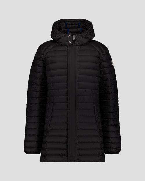 Doudoune mi-longue à capuche Noir Xavier - JOTT - 2