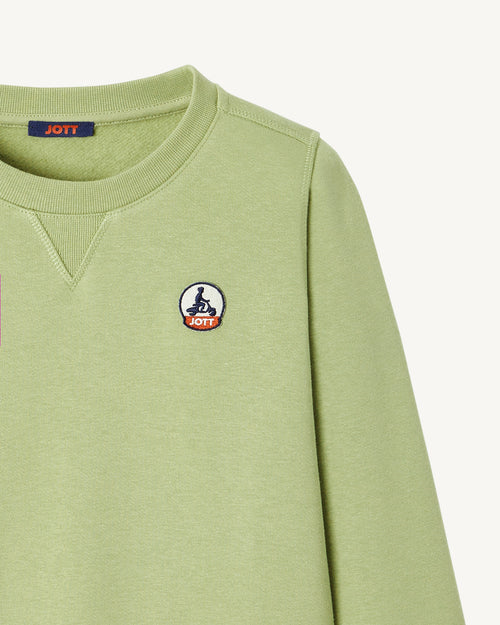 Felpa per bambini in cotone biologico Lichen Barcelos - JOTT - 2