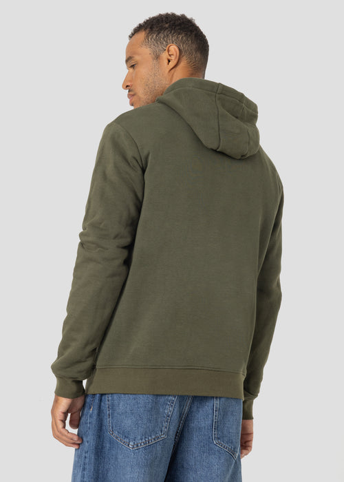 Sweat à capuche imprimé Army foncé Adventure - JOTT - 5