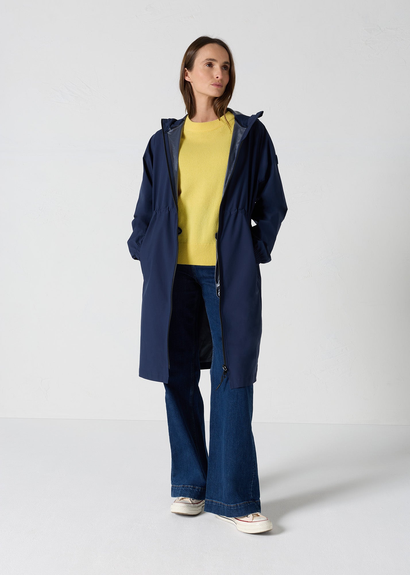 Coupe-vent long Marine Airy - JOTT - 3