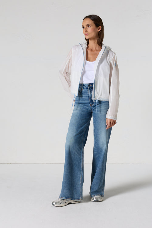 Coupe-vent court Blanc Ally - JOTT - 3