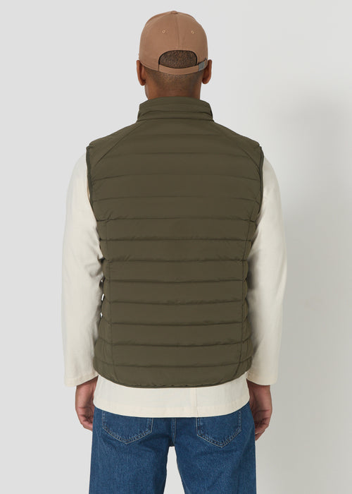 Doudoune sans manches stretch Army Arafo - JOTT - 3