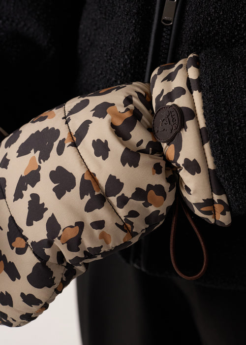 Moufles imprimées Leopard beige Blade print - JOTT - 2