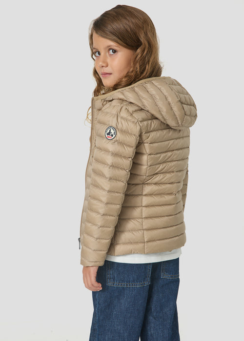 Doudoune légère à capuche enfant Beige Carla - JOTT - 3