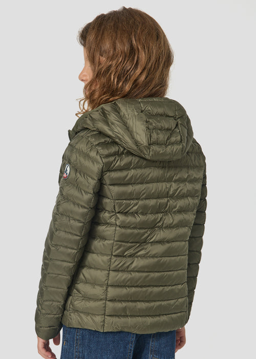 Doudoune légère à capuche enfant Army Carla - JOTT - 3