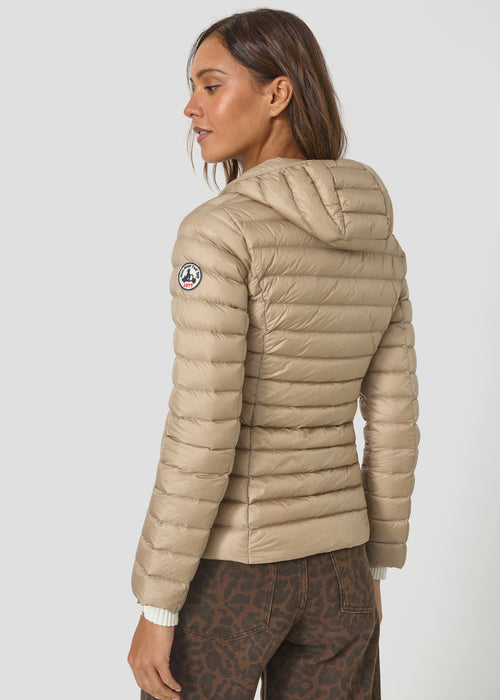 Doudoune légère à capuche Beige Cloe - JOTT - 3
