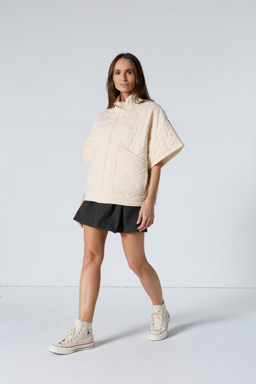 Doudoune manches 3/4 Vanille sucrée Dita - JOTT - 3