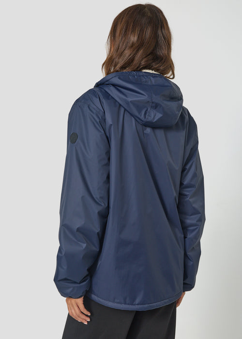 Imperméable Mixte doublé Bleu nuit Glaic sherpa - JOTT - 4