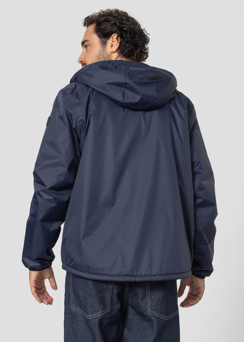 Imperméable Mixte doublé Bleu nuit Glaic sherpa - JOTT - 5
