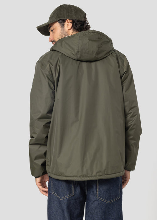 Imperméable Mixte doublé Army foncé Glaic sherpa - JOTT - 5