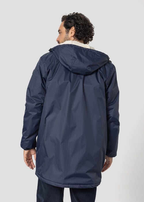 Imperméable Mixte doublé Bleu nuit Glen sherpa - JOTT - 4