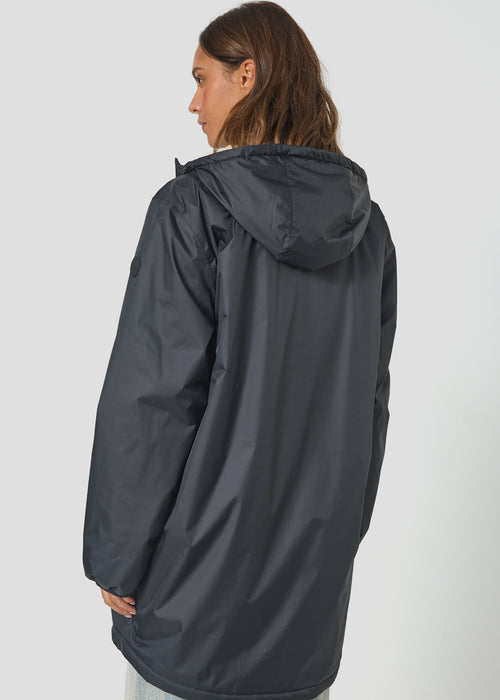 Imperméable Mixte doublé Noir Glen sherpa - JOTT - 3