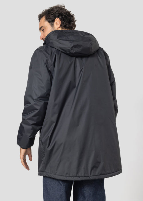 Imperméable Mixte doublé Noir Glen sherpa - JOTT - 4