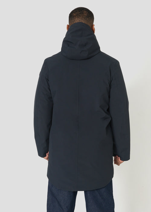 Imperméable polaire mi-long Noir Hatton - JOTT - 3