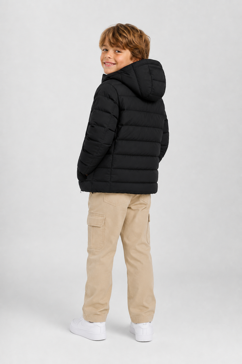Doudoune Grand Froid mat enfant Noir Kelmo