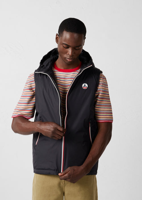 Doudoune réversible sans manches Noir/Noir Leudal - JOTT - 2