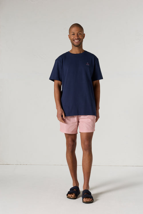 T-shirt col rond mixte Marine Lipe - JOTT - 3