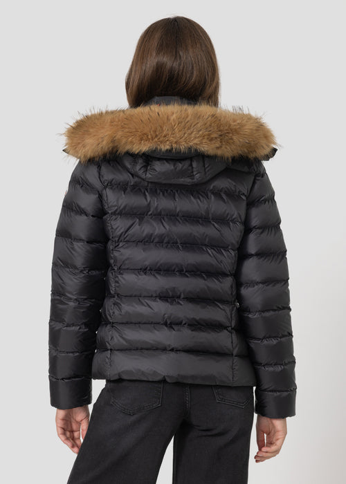 Doudoune à capuche Grand Froid Noir Luxe - JOTT - 3