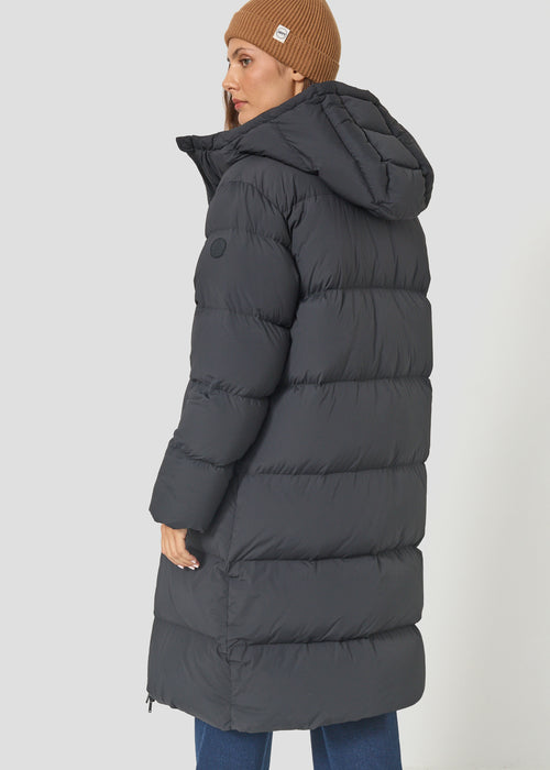 Doudoune longue oversize Noir Mikkeli - JOTT - 2