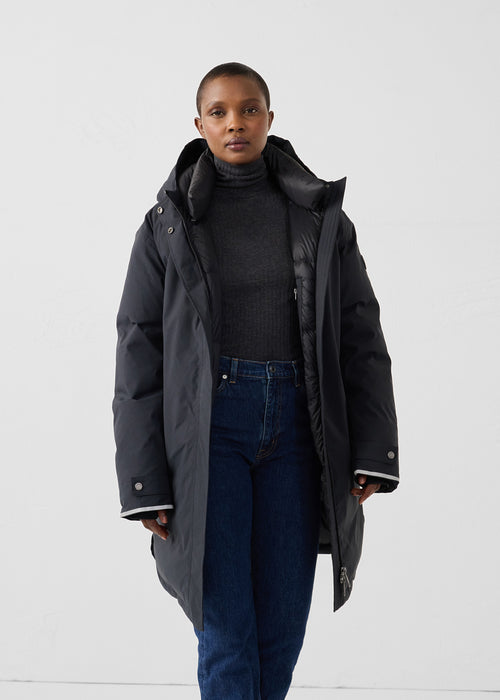 Parka Grand Froid Noir Nanook - JOTT - 3