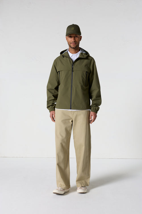 Imperméable à capuche Army Noste - JOTT - 3