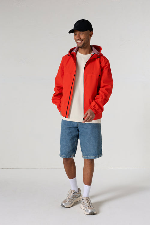 Imperméable à capuche Coquelicot Noste - JOTT - 4