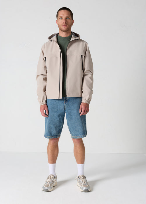 Imperméable à capuche Poussière de coquillage Noste - JOTT - 3