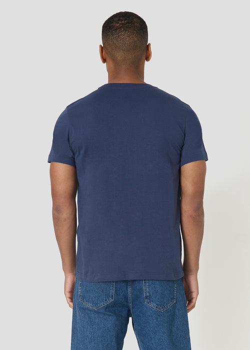 T-shirt col rond homme en coton Marine Pedro - JOTT - 3