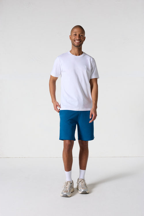 T-shirt col rond homme en coton Blanc Pedro - JOTT - 3