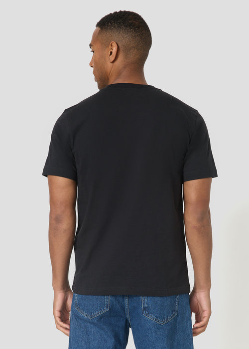 T-shirt col rond homme en coton Noir Pedro - JOTT - 3