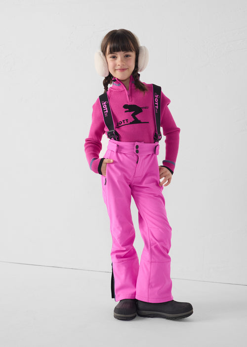 Pantalon ski Grand froid Rose électrique Prebois - JOTT - 3