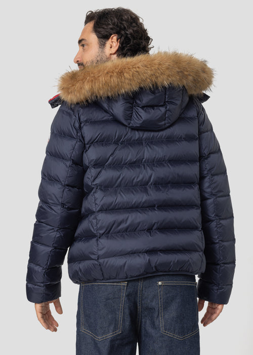 Doudoune à capuche Grand Froid Marine Prestige - JOTT - 2